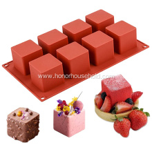 Silicone square chocolate cake Mold